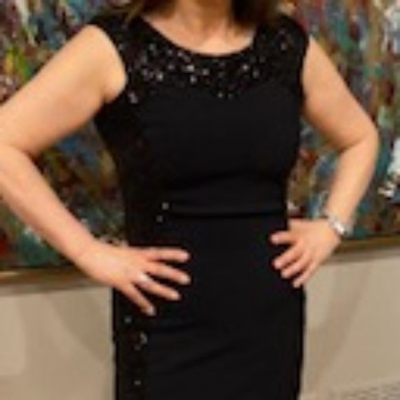 Chiara Boni black long evening dress - Picture 5 of 5